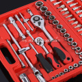 78pcs Ratchet Socket သည် 2PCS ratchet လက်ကိုင်တပ်ဆင်ထားသည်